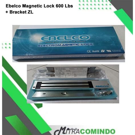 Jual Ebelco Magnetic Lock Lbs Bracket Zl Shopee Indonesia