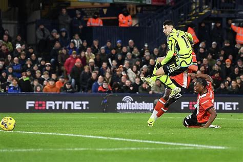 Martinelli Scores First Luton Town Vs For Sale As Framed Prints