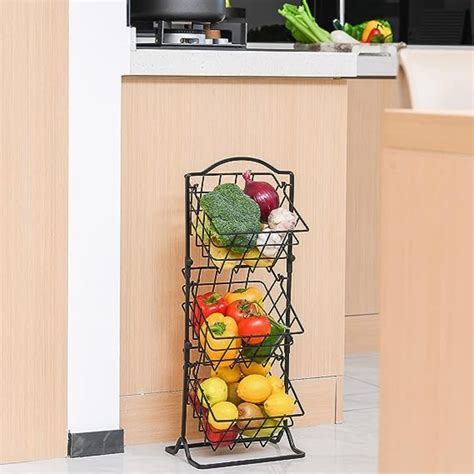 Ripley Organizador De Cocina Niveles Met Lico