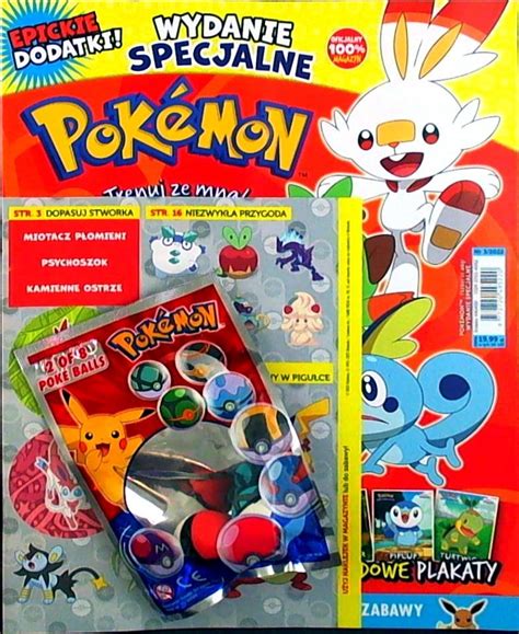 Pokemon Trenuj Ze Mn Magazyn Wydanie Specjalne Burda Media Polska Sp