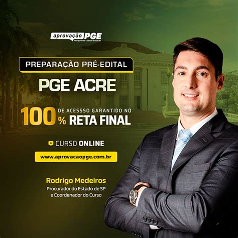 PREPARAÇÃO PRÉ EDITAL PGE ACRE Aprovação PGE Hotmart