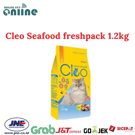 Jual Cleo Seafood Adult Cat Food Kg Makanan Kucing Kering