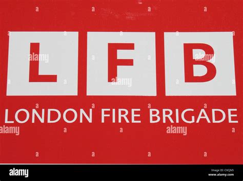 London fire brigade logo hi-res stock photography and images - Alamy