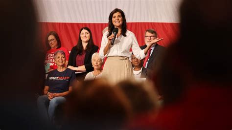 Republican Presidential Candidate Haley Gains Support In Sc The State