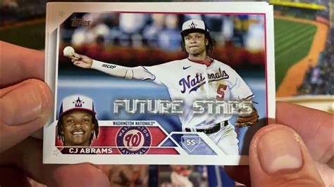 Target Baseball Card Opening 2023 Topps Series One Youtube