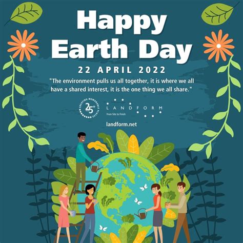 Happy Earth Day Landform Professional Services LLC