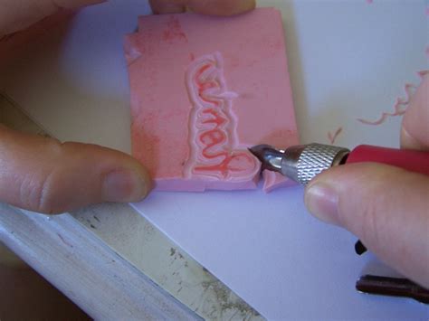 Diy Make Your Own Rubber Stamp The Urban Pasture