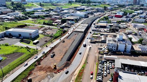 Retomadas as Obras do Elevado da Bandeira em Chapecó DI Regional