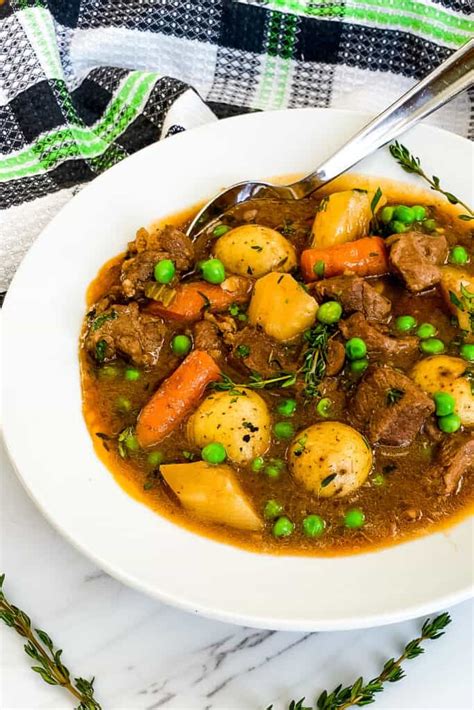 Irish Lamb Stew With Guinness