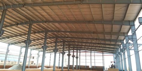 Ms Modular Mild Steel Prefabricated Roofing Shed For Factory At Rs