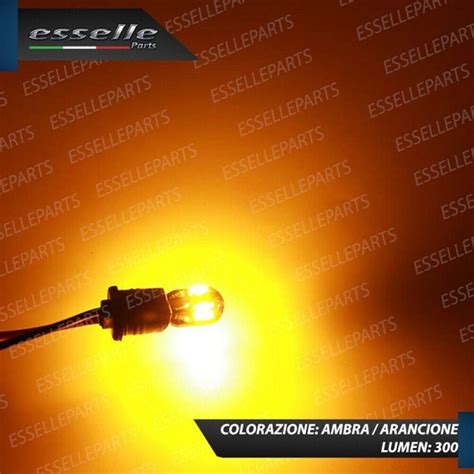 Coppia Lampade T10 W5W 8 LED Per Frecce Laterali Opel Astra J