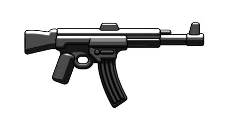 Custom German WW2 StG44 Assault Rifle Compatible With Brick Minifigures