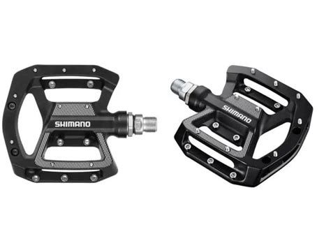 Shimano Shimano Flat Mtb Pedals Pd Gr500 Black Flat Pedals Lifecycles