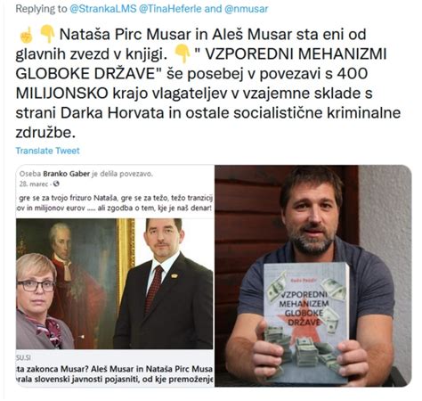 Alojz Kobe On Twitter Danes Je G Brodnjak Direktor NLB Na Planet TV