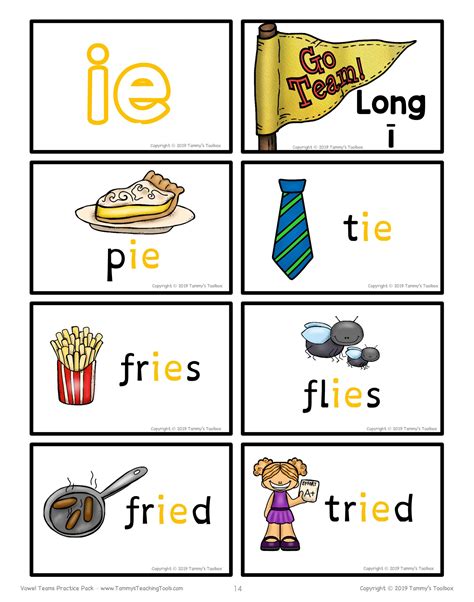 Long I Vowel Sound Activities And Worksheets Made By Teachers