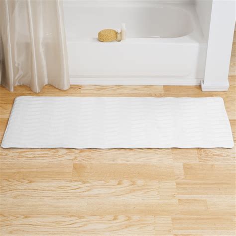 Microfiber Memory Foam Bathmat Oversized Padded Nonslip Accent Rug