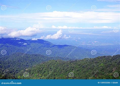 Landscape View from Genting Skyway in GENTING HIGHLANDS, MALAYSIA Stock ...