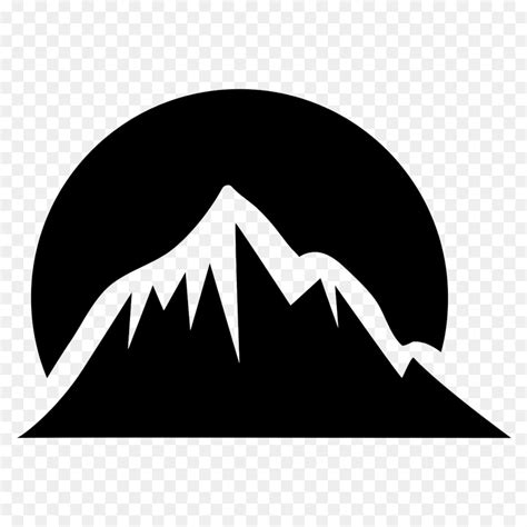 Free Mountain Silhouette Black And White, Download Free Mountain ...