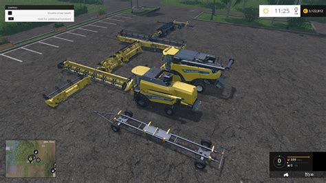 New Holland Combines Cutters Trailer Pack V Farming Simulator