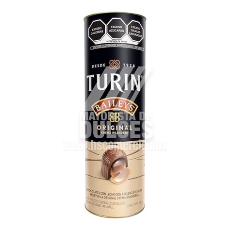 Turin Chocolate BAILEYS En Tubo Con 180g Caja Con 6 Tubos 6 180g