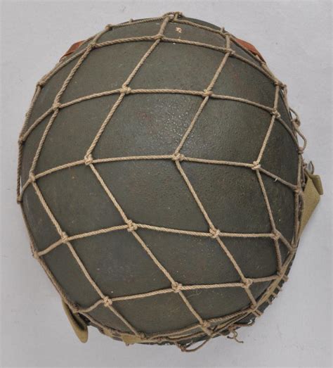 Cs Militaria Ww2 Us M1 Fixed Bales Helmet With Camouflage Net Classic D Day