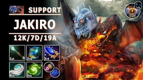 Jakiro Hard Support 7 32d Pos 5 Jakiro Play Dota 2 Immortal