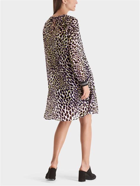 Kleid Mit Leo Print Marc Cain De