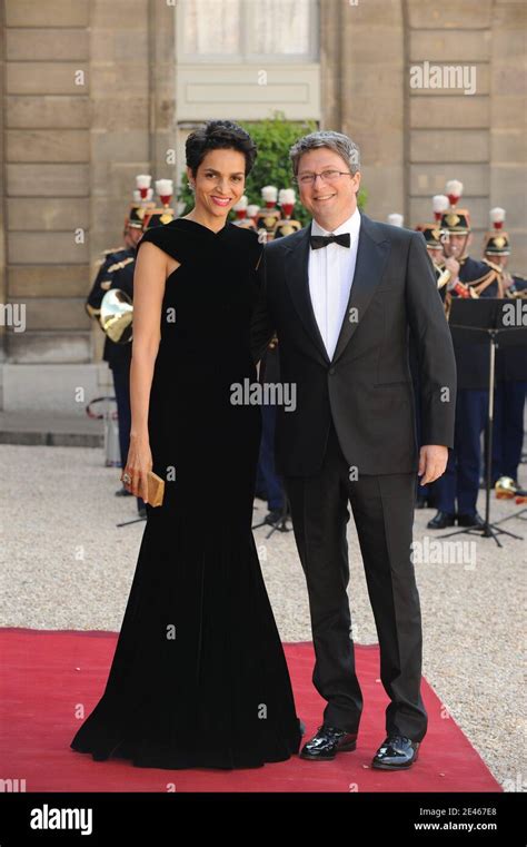 L Ancien Haut Mod Le Farida Khelfa Et Son Mari Henri Seydoux Arrivent