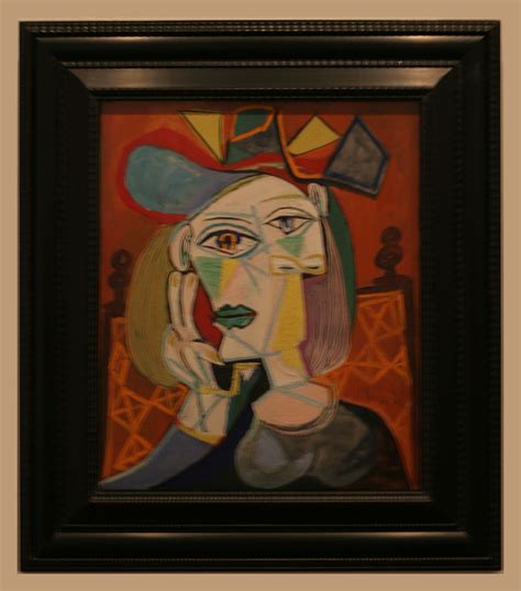 Pablo Picasso 1881 1973 Kopf Einer Frau Mit Buntem Hut Tête De Femme