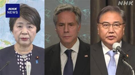 北朝鮮が軍事装備品などをロシアに提供 日米韓の外相が非難 Nhk 日米韓