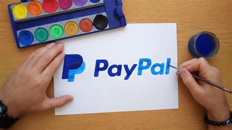 How To Draw The Paypal Logo Youtube