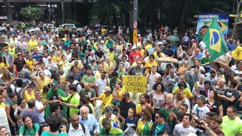 Milhares De Pessoas Na Paulista Protestam Contra O Stf