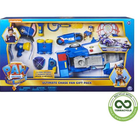 Paw Patrol The Movie Ultimate Chase Fan T Pack Tates Toys