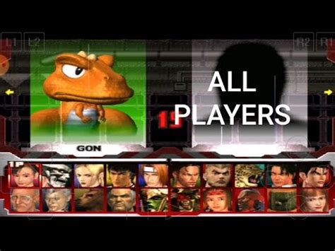 Unlock All Characters In Tekken Youtube