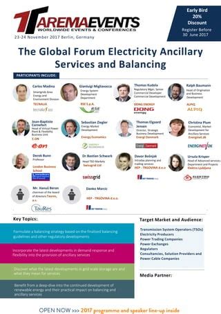 Edition European Electricity Ancillary Balancing Forum Rd Th