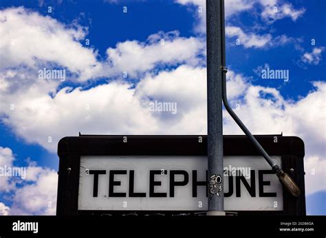 Vintage Phone Booth Stock Photo - Alamy