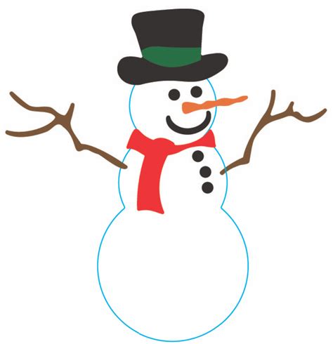 Melting Snowman Clipart | Free download on ClipArtMag