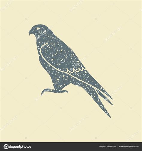 Falcon Icon Vector Illustrator Stock Vector By Klava 191440740