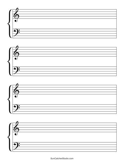 Free Printable Music Staff Paper | FREE Printable
