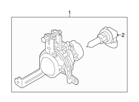 92201 H9100 Fog Lamp Assembly 2018 2020 Kia Rio Kia Parts Store