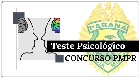 Teste Psicol Gico Como Fazer Concurso Pmpr Youtube