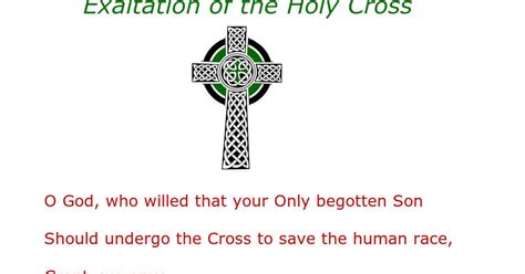 Daily Homilies: Exaltation of the Holy Cross