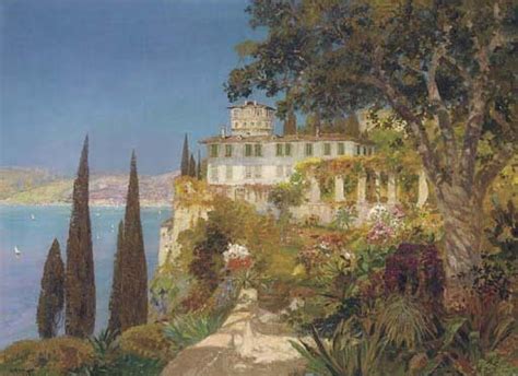 Alois Arnegger A Villa On The Amalfi Coast MutualArt