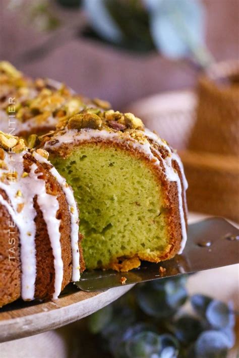 Pistachio Cake - Yummi Haus