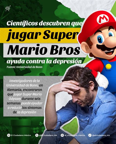 Científicos Descubren Que Jugar Super Mario Bros Ayuda Contra La Depresión