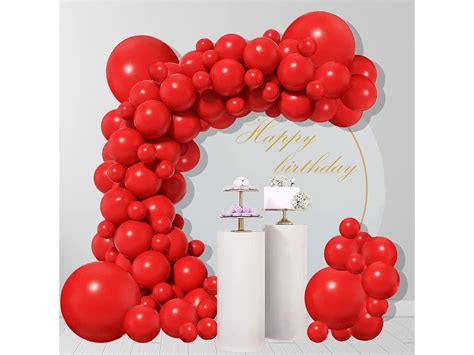 Red Balloons 85pcs 18 Inch 12 Inch 10 Inch 5 Inch Latex Party - Etsy