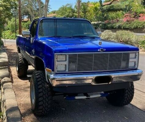 1987 Chevrolet Ck Truck 4x4 Regular Cab 2500 Long Bed For Sale