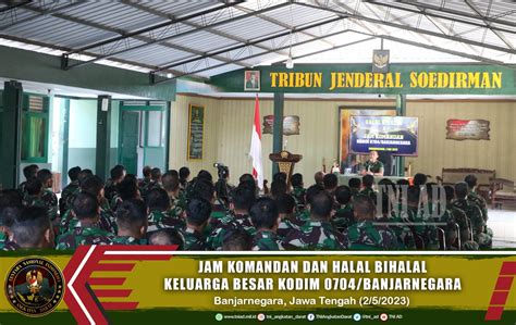 Tni Ad On Twitter Jam Komandan Dilanjutkan Dengan Halal Bihalal