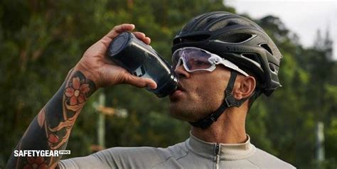 Man Wearing Prescription Cycling Glasses SafetyGearPro 1