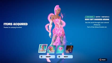 How To Get Rosy Rift Goddess Ariana Grande Skin For FREE Fortnite